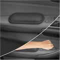 2PCS Car Door Armrest Pads,Soft Leather+Memory Foam Car Knee Pads for Arm Support&Protect Elbow and Knee,Universal Car Elbow Pads Car Accessories Interior for Most Vehicles (Black)