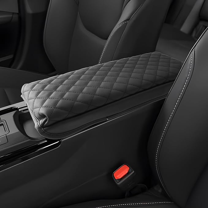 SKTU for 2023 2024 2025 2026 Toyota Prius Accessories Center Console Cover for 2023 2024 2025 2026 Toyota Prius Armrest Cover Prius Limited Accessories 2023-2026 Prius Center Console Cushion (Thicken)
