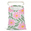 Pykfrhh Retro Floral Car Trash Can, Car Trash Bag Hanging, Waterproof Cars Back Seat Hanging Organizer and Storage Trash Bags for Vehicle Travelling Camping