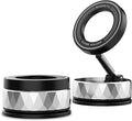 Vacumm Magnetic Phone Holder, Magnetic Phone Holders for car, Suction Cup&Nano Gel&N55 Strong Magnet, Magsafe Phone Mount of Car Accessories for iPhone 17 16 15 14 13 (Silver)