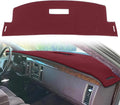 Dash Cover Mat Custom Fit for Cadillac Fleetwood Dashboard Pad Carpet Protector K305 (Maroon)