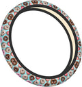 Delicious Doughnuts Car Steering Wheel Cover, 15 Inch Steering Wheel Cover Stylish Decor for Most Cars