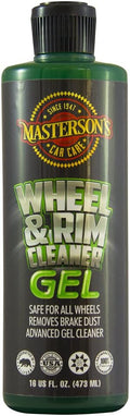 MASTERSON'S CAR CARE MCC_107_16 Wheel & Rim Cleaner Gel - Removes Heavy Brake Dust Instantly - Sprayable Gel Formula Clings Surfaces - Safe On Chrome and Clear Coat Finishes (16 oz)
