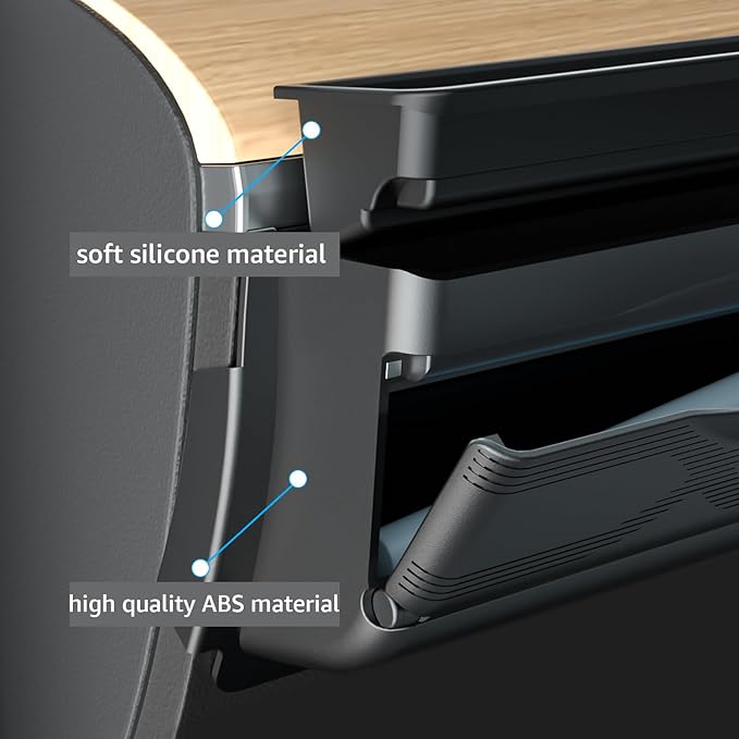 Topfit Dashboard Organizer for Tesla Model Y Model 3 Multifunctional Storage Box Sunglasses Phone Holder Glove Box Organized Accessories for Tesla Model Y/3 2017-2024