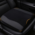 Car Seat Cushion for Long Driving Memory Foam Wedge Leather Cushion for Back Pain & Tailbone Pain Relief Non Slip & Ergonomic Car Seat Pillow Pad, Fit for Most Car Truck Office Chair & Wheelchair