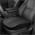 Car Seat Cushion, Comfort Ergonomic Memory Foam Seat Cushion for Tailbone Back Pain Relief, Breathable Car Cushion Suitable for Short People Driver to Get Better View (Black)