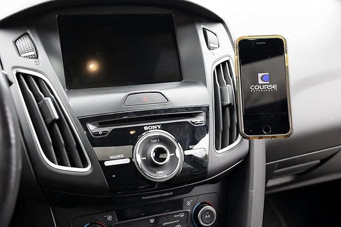 Course Motorsports DirectFit Magnetic Phone Mount and Car Phone Holder for Ford Focus (2012-2018) - Magnetic Head