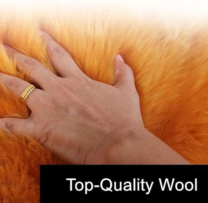 3 Pcs Car Steering Wheel Cover & Handbrake Cover & Gear Shift Cover Set Faux Wool Warm Winter (Green)