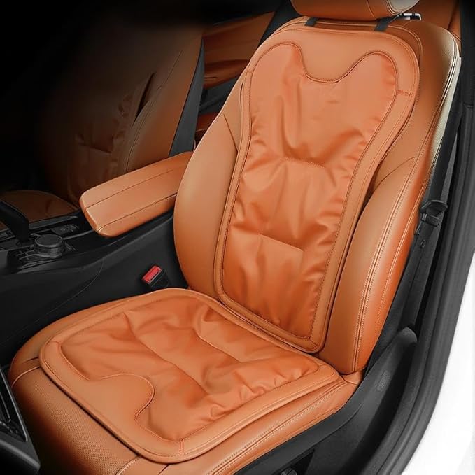 Car Seat Cushion, Personalized Lumbar Support Cushion, Custom Pain Relief Seat Cushion for Long Driving, Car, Office or Home Chair (2PCS-Front Seat Cushion-E)
