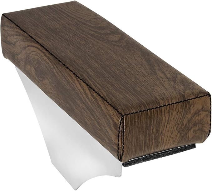 GG Grand General 99628 Add-On Armrest, Dark Wood w/Black Stitching