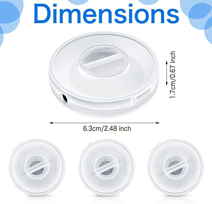 9 Pcs Charging Cord Organizer Portable Charger Cord Holder Round Storage Cable Winder Retractable Cable Management Flexible USB Cable Reel for Home Office Classroom, Transparent