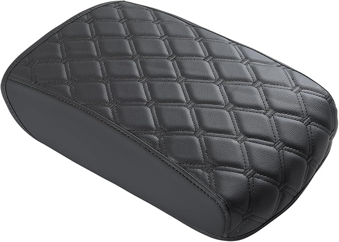 GIANT PANDA Custom Fit Center Console Cover Armrest Cover for 2020,2021,2022,2023,2024,2025,2026 Ford Explorer,Waterproof Leather Middle Console Cover - Full Protection - Black