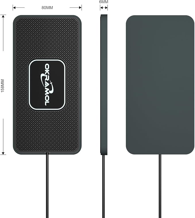 Wireless Charger for Car, Type C Wireless Fast Charging Pad,Charging Station for Multiple Devices,Adapter for AirPods iPhone15/14/13/12 Pro/Max11 Android Samsung S20 S21 S22 S23 (30CM Cable)