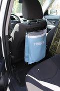 Tossits Recycled Disposable Car Trash Bags – Leakproof, Smell Proof Hanging Garbage Bags for Car, Truck, SUV, RV & Vehicle – Blue, 21 Count Disposable Automotive Trash Bags