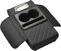 Car Armrest Cushion for Toyota Harrier (XU60) 2013-2017 2018 2019 2020, Car Center Console Cover Armrest Pad with Cup Holder and Tissue Box, Car Accessories,Black