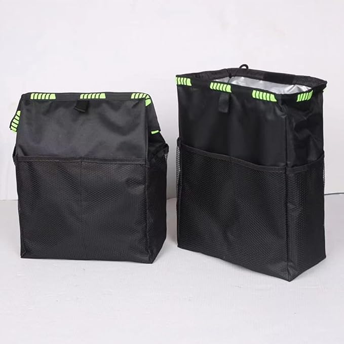 Car Seat Organizer Backseat Hanging Bag Waterproof Large Capacity Multifunctional Storage Pouch for Vehicle Trash Can and Passenger Seat Organizer