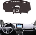 Fit for Ford EcoSport BK ST-Line 2018-2022,Dashboard Cover,Black Dash Board Cover,Non-Slip Interior Dash Covers,Car Accessories