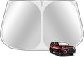 Toluoma Custom Fit Windshield Sun Shade for Le-xus GX460 2010-2023 - Full Coverage, 210T Reflective Fabric, Double-Layer Design - Blocks 99% UV Rays, Keeps Car Cool, Easy to Install and Store