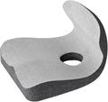 Car Seat Cushion & Lumbar Support Memory Foam Chair Pad, Back Support Pillow Chair Cushion for Office Reduce Tailbone Pressure & Improve Comfort(Light Gray)