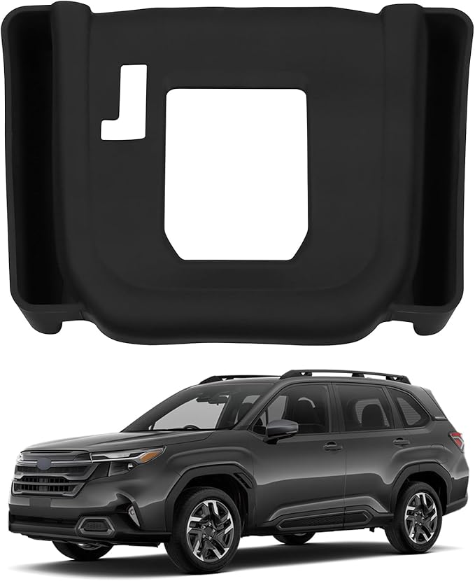 Center Console Silicone Gear Shift Panel Cover for Subaru Forester 2025 Accessories Pocket Organizer Storage Interior Accessories
