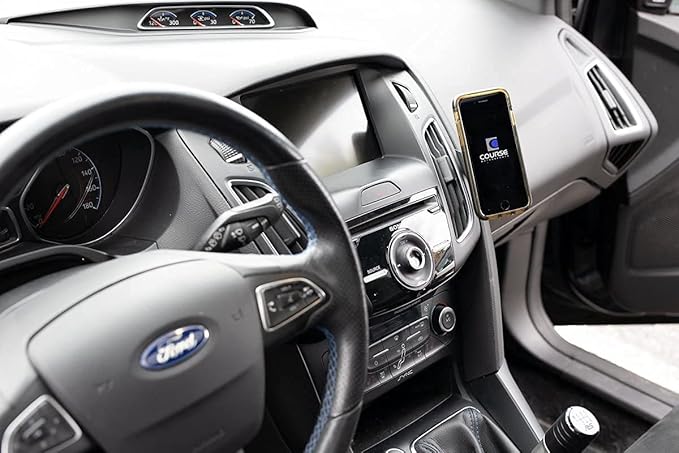 Course Motorsports DirectFit Magnetic Phone Mount and Car Phone Holder for Ford Focus (2012-2018) - Magnetic Head
