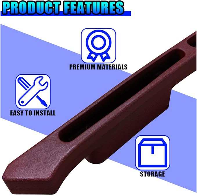 2PCS Car Seat Gap Filler Organizer, Multifunctional Car Gap Stopper Between Seat & Console Prevent Things Drop, Universal Vehicle Interior Phone Holder Accessories for SUVs Trucks (Red)