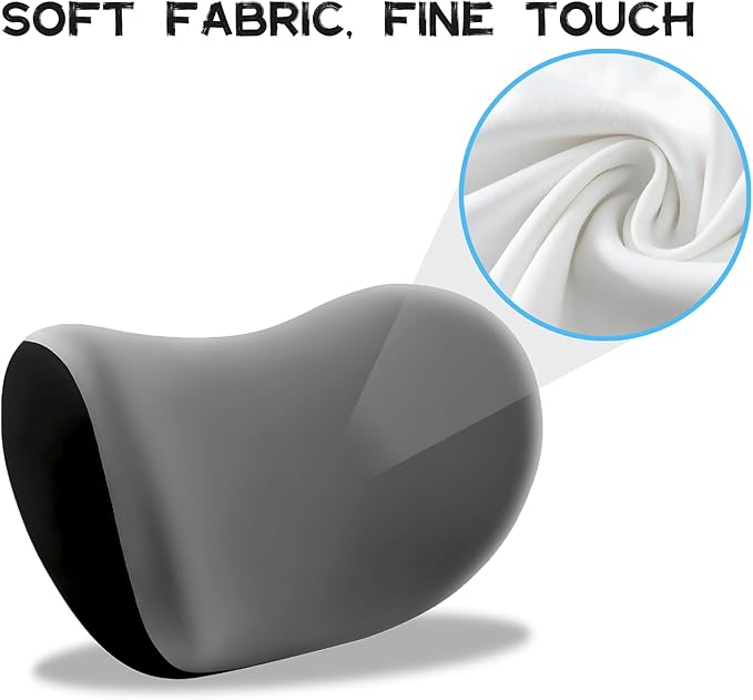 Car Headrest & Lumbar Support Cushion, Car Headrest and Lumbar Support, Ergonomic Car Seat Headrest & Lumbar Cushion, Car Head Rest and Lumbar Pillow Set for Neck Back Pain Relief (P)