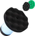 Tire Shine Applicator with 2 Detachable Foam Applicator Pads for Car Cleaning and Fine Polishing Reusable Tire Dressing Applicator for Car Truck SUV Motorcycle