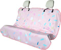 nbnhxnff Sweat Towel Car Seat Cover Protector Rear Seats for Gym Workout, Running, Swimming, Beach and Hiking, Waterproof Universal Seat Cover for Car, Trucks, Van & SUV (Pink Drops, 1pcs Rear Seat)