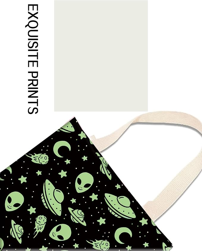 ANKVRP Car Garbage Can, Hanging Car Trash Can Bag for Vehicle, Cute Car Back Seat Organizer, Cute Green Alien