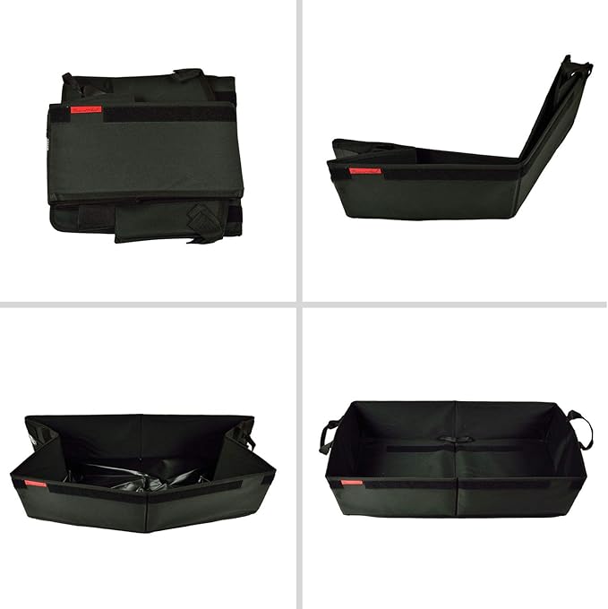 Picnic at Ascot Heavy Duty Rigid Base Trunk Organizer -70 LB Capacity - Adjustable Dividers - 30" wide x 15" deep - Designed & Quality Approved in the USA