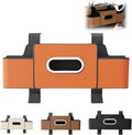 Car Organizers and Storage Box, Multifunctional Car Seat Back, Backseat Organizer, For Hold Phones, Snacks, Drinks, And Handbags (Orange)