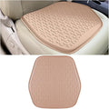 Gel Car Seat Cushion, Soft Cooling Honeycomb Non-Slip Vehicle Seat Bottom Mat for Long Sitting, Breathable Automotive Interior Chair Pad to Reduce Sweat, Universal for Truck SUV RV (Pink)
