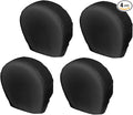 Explore Land Tire Covers 4 Pack - Tough Wheel Protector for Truck, SUV, Trailer, Camper, RV Universal Fits Tire Diameters 39''-42'', Black