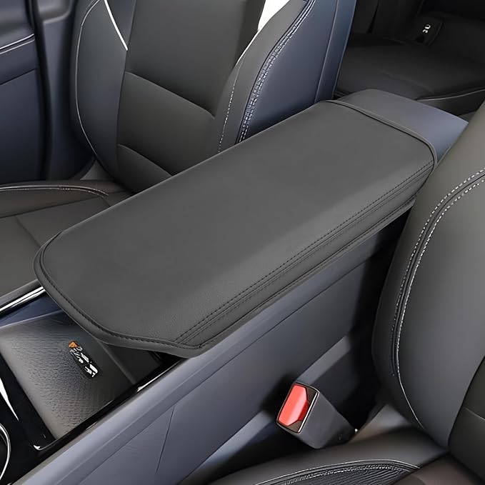 SHAOHAO Center Console Cover for 2024 2025 Chevy Blazer EV Accessories Armrest Cover 2024 2025 Blazer EV (LT, RS, SS) Car Console Arm Rest Soft Pad Protection Blazer EV Console Pad Scratch Ressitant
