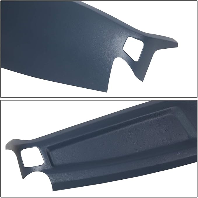 DNA MOTORING Front Dash Cover Overlay Compatible with 02-05 Ram 1500 Pickup / 03-05 Ram 2500 3500 Pickup, Blue Dash Board Cover Cap, ZTL-Y-0094-BL