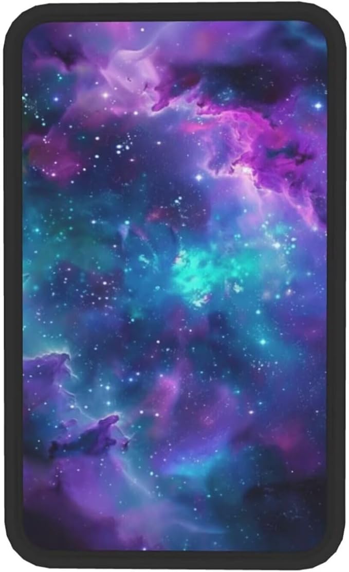 Galaxy Cosmic Car Armrest Cushion Pad Outer Space Center Console Cover Cars Accessories Interior Decor, Nebula Armrest Seat Box Covers Protector