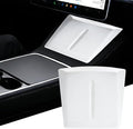 Tesla Wireless Charging Pad Silicone Protective Pad Accessories, Tesla Wireless Charging pad Accessories for 2025-2026 Tesla Model Y Juniper Premium/Performance - White
