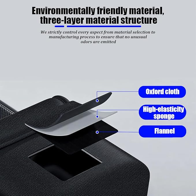 Car Trunk Organizer, Oxford Cloth Hanging Vehicle Backseat Storage Container Bag with 4 Pockets, Automotive Trunk Storage Hanger Organizer, Universal for SUV Van Sedan