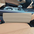 Car Seat Gap Filler Organizer, Leather Waterproof Auto Front Seat Storage Box, Portable Car Seat Side Pocket Organizer, Vehicle Interior Storage Accessory for Phone Glasse Key Card (Grey)