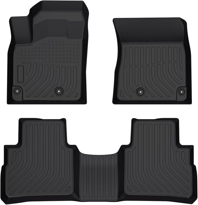 Floor Mats Fit for Nissan Rogue 2021 2022 2023 2024 2025 2026 (NOT for Nissan Rogue Sport), All Weather Floor Mat for Rogue Accessories - Heavy Duty Black