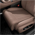 Car Seat Extender Cushion for Honda Pilot 2002-2020 2021 2022 2023 2024 2025 2026, Leather Leg Extender Cushion for Car Seats Office Chairs, Car Seat Extender Pad Leg Support,B Brown