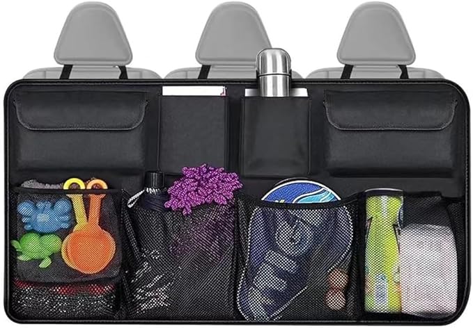 Car Trunk Organizer for Hyundai Kona 2018 2019 2020 2021 2022 2023, Super Capacity Car Back Seat Hanging Storage Bag Waterproof Durable Foldable Interior Accessories