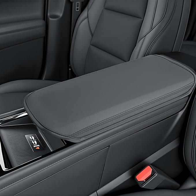BIBIBO for 2024 2025 2026 Chevy Blazer EV Center Console Armrest Cover 2024-2026 Blazer EV Arm Rest Cover 2024+ Blazer EV Accessories 2025 Blazer EV Armrest Pad(NOT FIT Blazer)