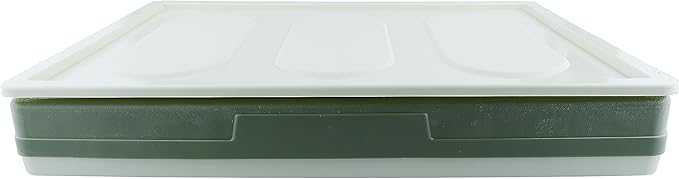 Foldable Car Trunk Organizer, Green, Rectangular, 16.6 x 11.3 x 11.3 inches, Plastic, Free-standing, Convenient Style, 1 Count, Unisex, CADDY, Automotive Trunk Organizers