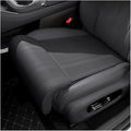Car Seat Extender Cushion for Honda Pilot 2002-2020 2021 2022 2023 2024 2025 2026, Leather Leg Extender Cushion for Car Seats Office Chairs, Car Seat Extender Pad Leg Support,A Black