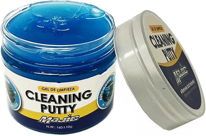 4 Pk Auto Cleaning Putty Gel Reusable Dust Cleaner Slime Keyboard Car Electronic Dirt Removal Wipe Auto Scratch-Free Reusable Detail Cleaning Tools Household Supplies Multi Purpose