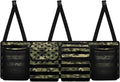 Camo USA Truck Organizers for Men Waterproof Back Seat Organizer Hanging Storage Bins, Foldable Backseat Organizer for SUVs & Sedans, Sturdy Car Organization Accessories