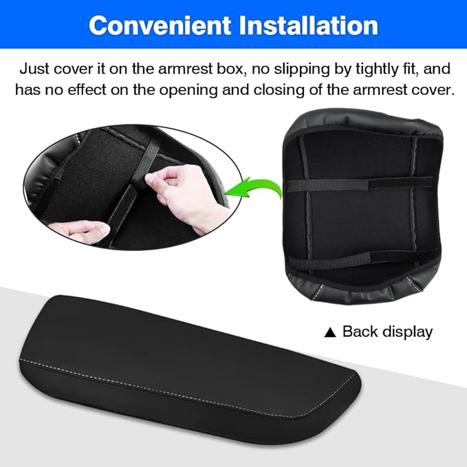 Autorder Center Console Cover for 2022 2023 2024 2025 Lexus NX NX 250/NX 350/NX 350h/NX 450h+ Accessories Armrest Cover Anti-Scratch Leather Middle Console Pad Armrest Protector