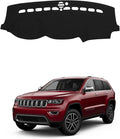 Dashboard Mat Cover for Jeep Grand Cherokee 2011-2021 Nonslip Center Console Sunshield Glare UV Rays Protector Accessories